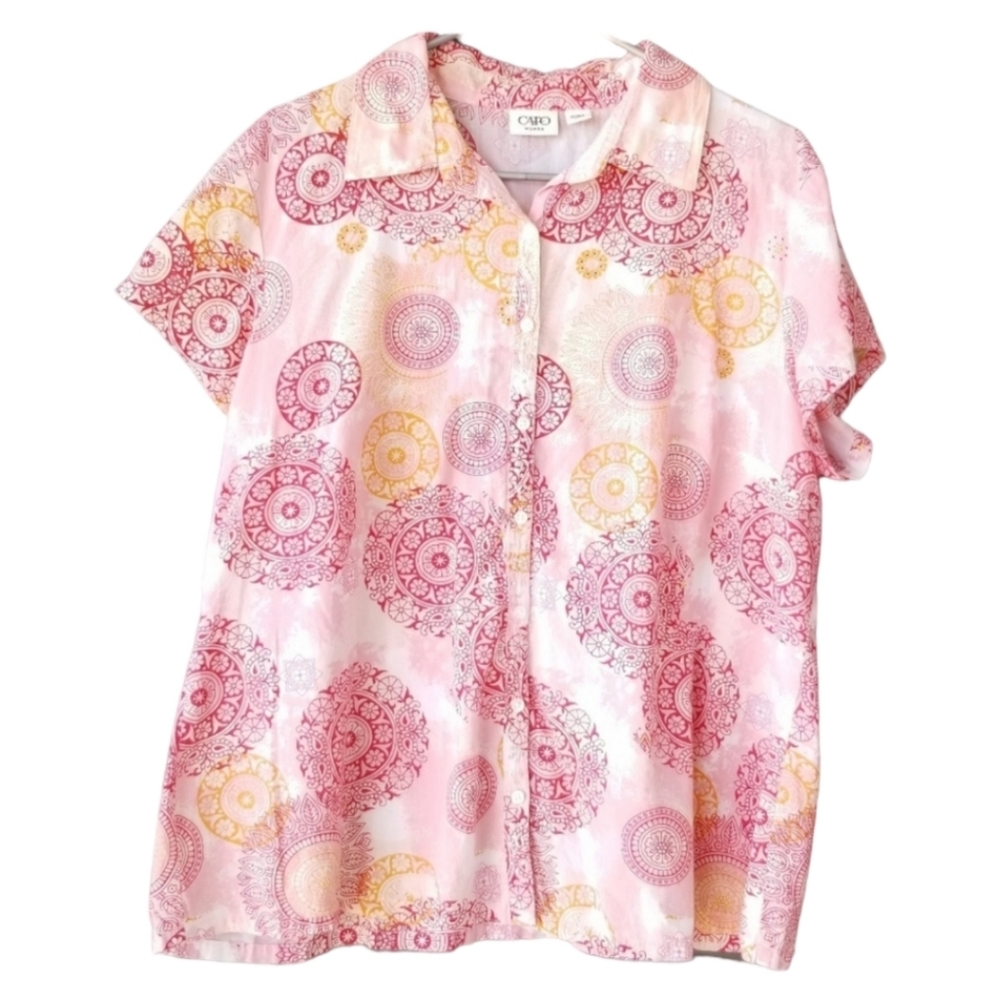 CATO button down top 14/16W